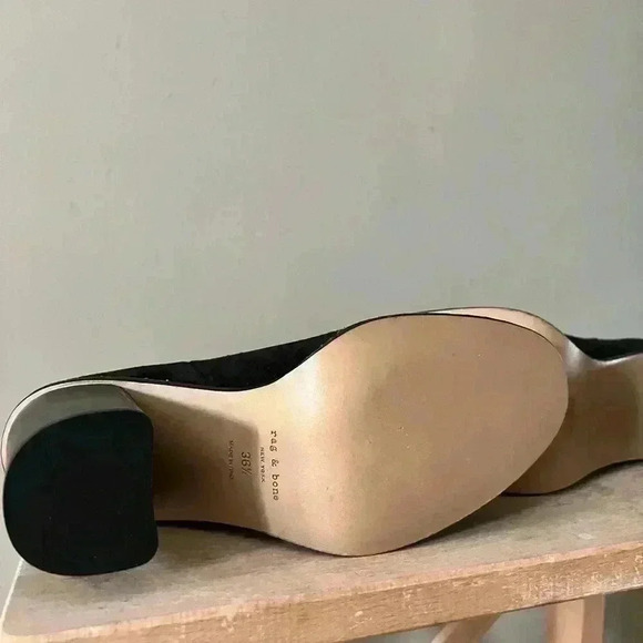 Rag & Bone Suede Blyth Boots Size 36 and a half with studs - Picture 8 of 9